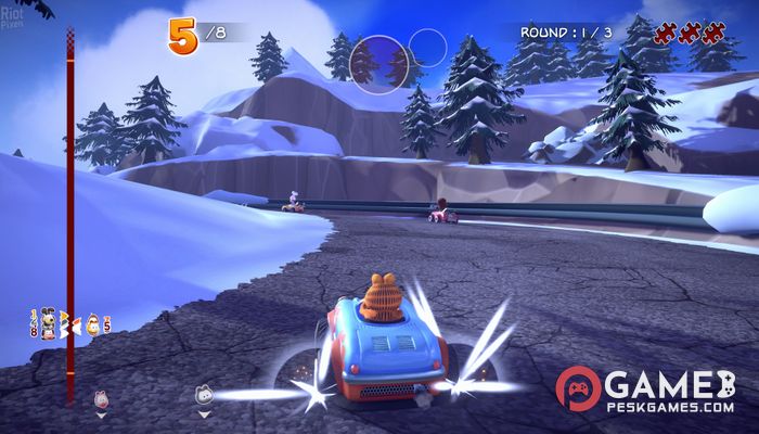 تحميل لعبة Garfield Kart: Furious Racing برابط مباشر