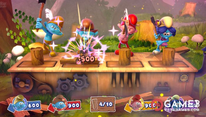 تحميل لعبة The Smurfs: Village Party برابط مباشر