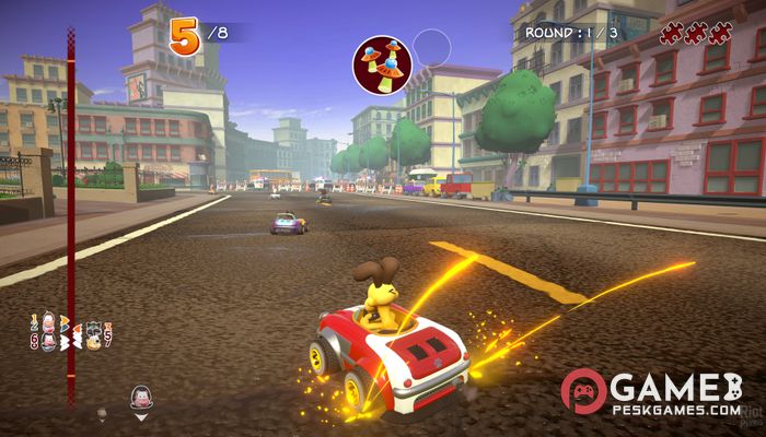 Télécharger Garfield Kart: Furious Racing Gratuitement Activé Complètement