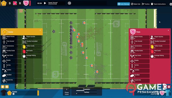 Télécharger Rugby Union Team Manager 3 Gratuitement Activé Complètement