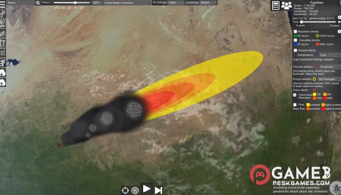 下载 Nuclear War Simulator 免费完整激活版