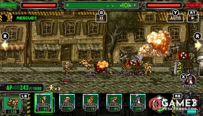 Скачать METAL SLUG ATTACK RELOADED полная версия активирована бесплатно