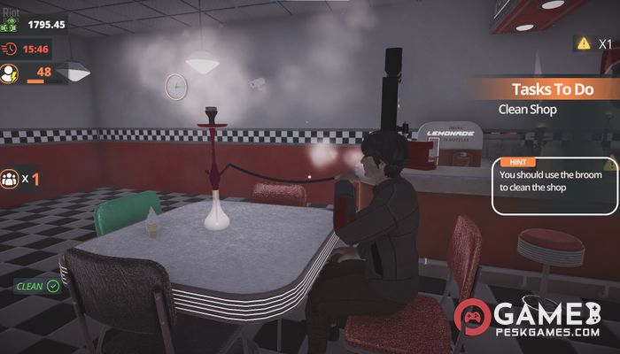 Hookah Cafe Simulator Tam Sürüm Aktif Edilmiş Ücretsiz İndir