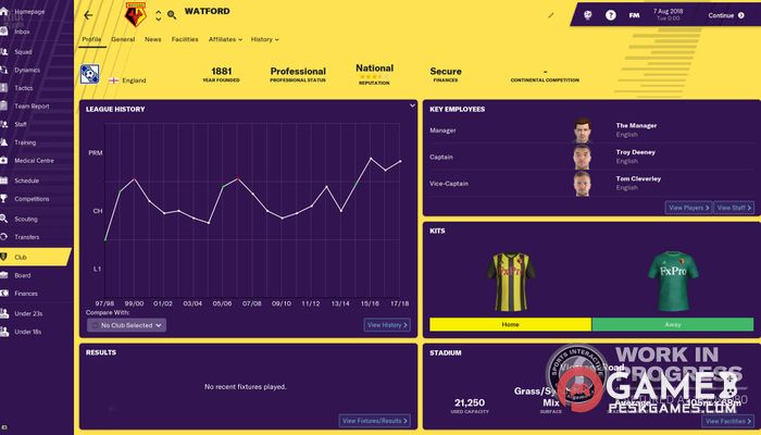 Télécharger Football Manager 2019 Gratuitement Activé Complètement