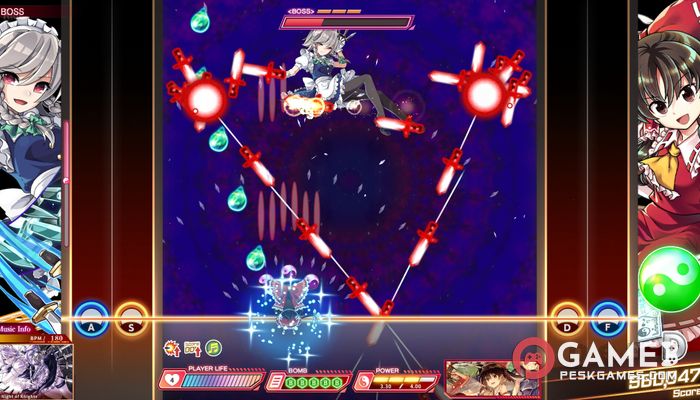 Télécharger Touhou Danmaku Kagura: Phantasia Lost Gratuitement Activé Complètement