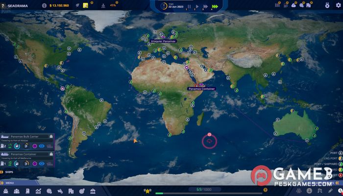 SeaOrama: World of Shipping Tam Sürüm Aktif Edilmiş Ücretsiz İndir