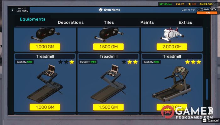 Gym Simulator 24 Tam Sürüm Aktif Edilmiş Ücretsiz İndir