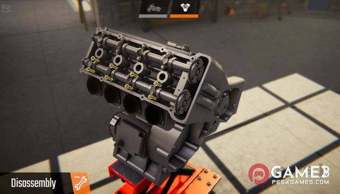 Biker Garage: Mechanic Simulator 完全アクティベート版を無料でダウンロード