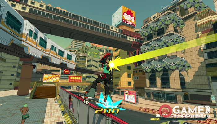 Скачать Bomb Rush Cyberfunk полная версия активирована бесплатно