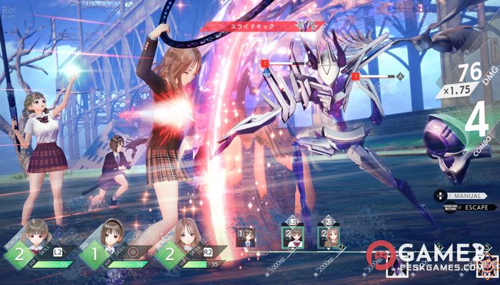 Скачать BLUE REFLECTION: Second Light полная версия активирована бесплатно