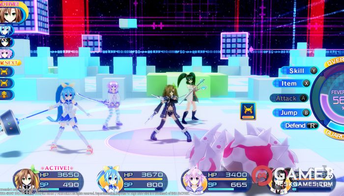 تحميل لعبة Superdimension Neptune VS Sega Hard Girls برابط مباشر